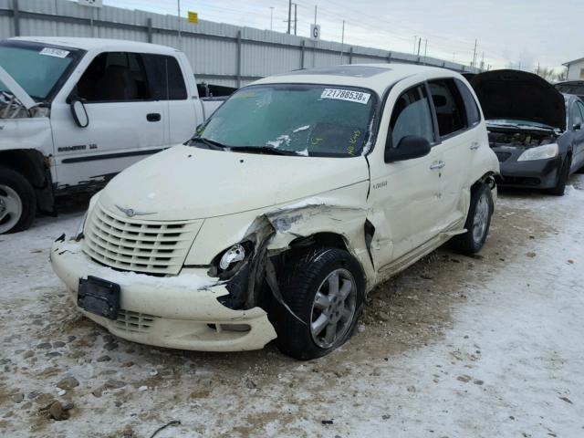 3C8FY688X4T333085 - 2004 CHRYSLER PT CRUISER CREAM photo 2