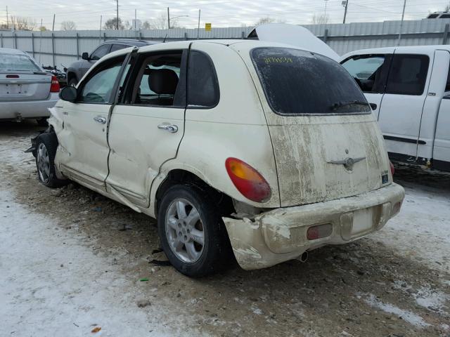 3C8FY688X4T333085 - 2004 CHRYSLER PT CRUISER CREAM photo 3