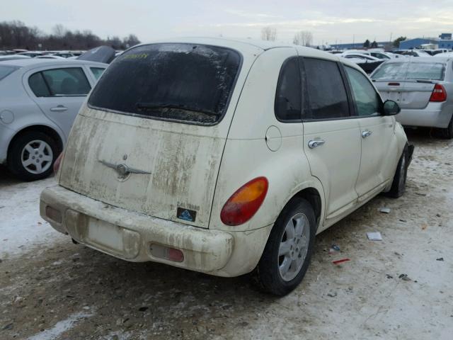 3C8FY688X4T333085 - 2004 CHRYSLER PT CRUISER CREAM photo 4