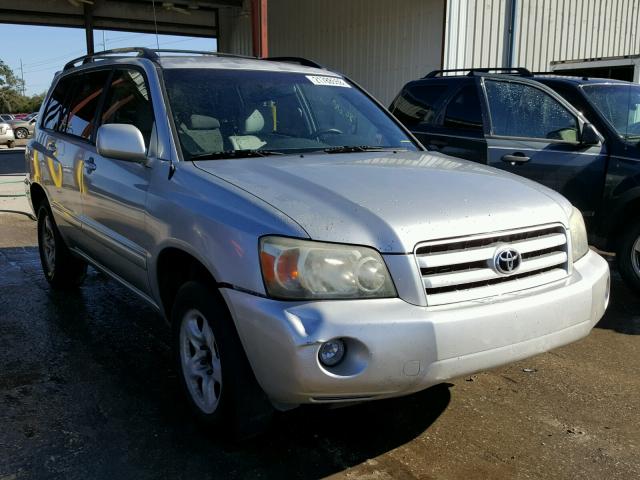 JTEGD21A560139194 - 2006 TOYOTA HIGHLANDER SILVER photo 1