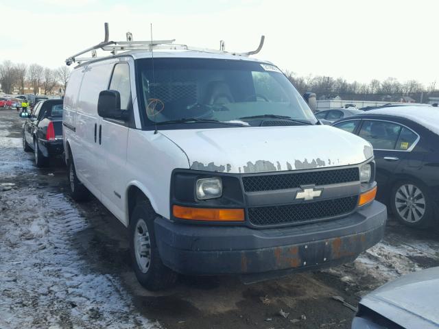 1GCGG25U161127019 - 2006 CHEVROLET EXPRESS G2 WHITE photo 1