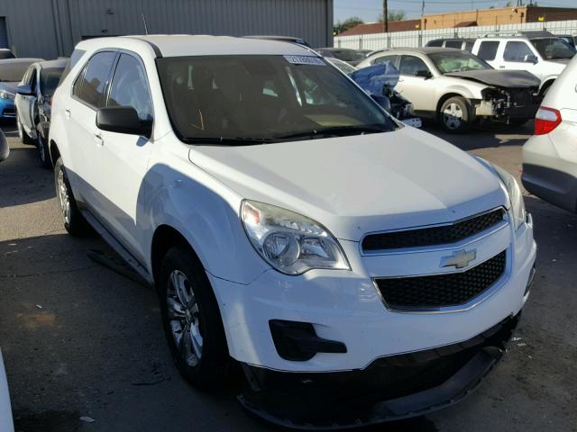 2GNALBEK5D6231076 - 2013 CHEVROLET EQUINOX LS WHITE photo 1