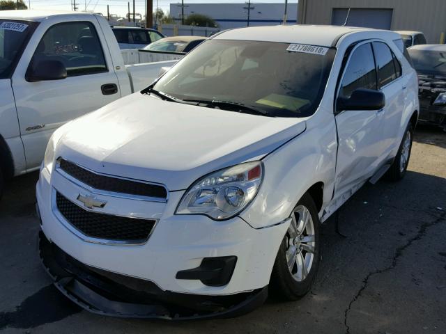 2GNALBEK5D6231076 - 2013 CHEVROLET EQUINOX LS WHITE photo 2