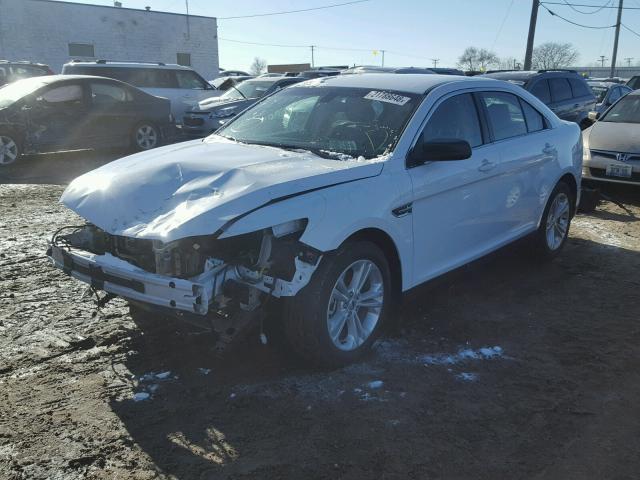 1FAHP2D83HG110334 - 2017 FORD TAURUS SE WHITE photo 2