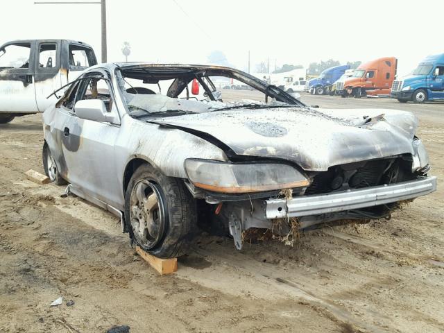 1HGCG327X2A027872 - 2002 HONDA ACCORD EX BURN photo 1