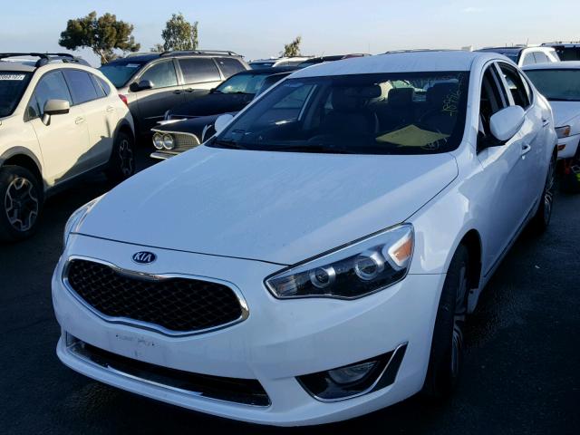 KNALN4D77F5174427 - 2015 KIA CADENZA PR WHITE photo 2