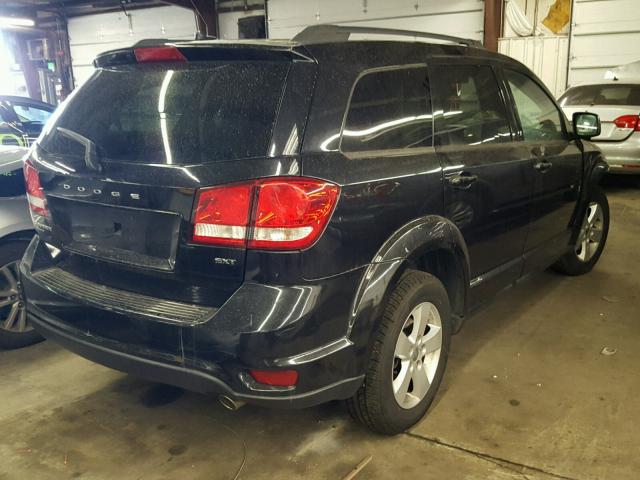 3C4PDDBG2CT249427 - 2012 DODGE JOURNEY SX BLACK photo 4