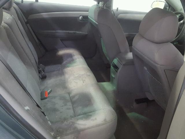 1G1ZG57B69F254290 - 2009 CHEVROLET MALIBU LS BLUE photo 6