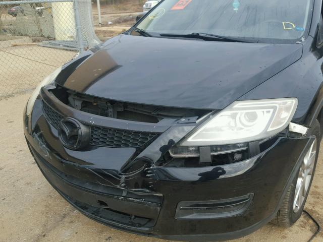 JM3TB28A580152648 - 2008 MAZDA CX-9 BLACK photo 9