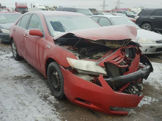 4T4BE46KX7R011442 - 2007 TOYOTA CAMRY NEW RED photo 1