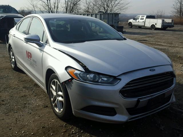 3FA6P0H76GR110803 - 2016 FORD FUSION SE SILVER photo 1