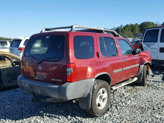 5N1ED28T64C615169 - 2004 NISSAN XTERRA XE SILVER photo 4