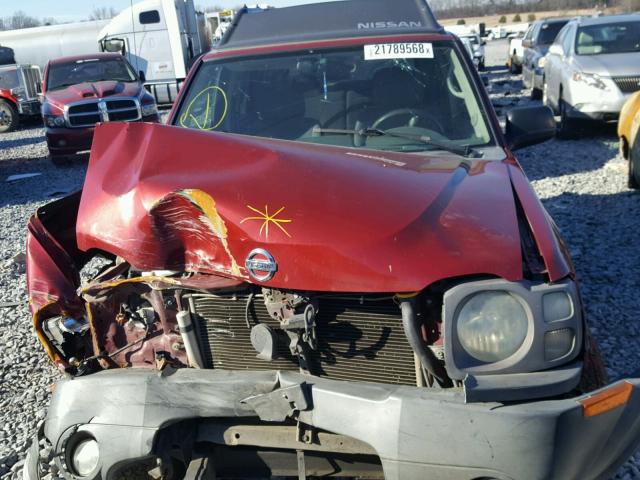 5N1ED28T64C615169 - 2004 NISSAN XTERRA XE SILVER photo 7