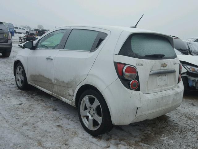 1G1JE6SH8C4129007 - 2012 CHEVROLET SONIC LTZ WHITE photo 3