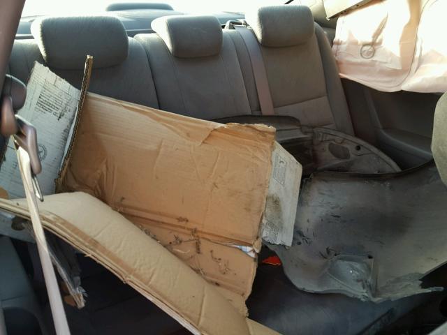 2HGFG12847H512897 - 2007 HONDA CIVIC EX BLACK photo 6