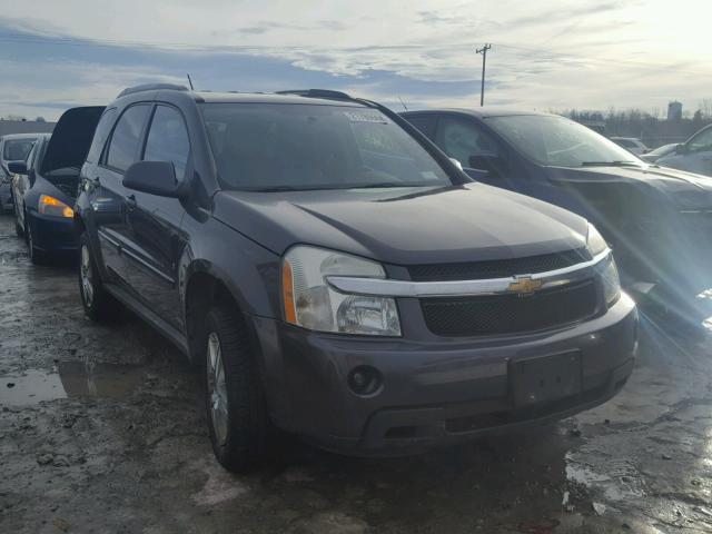 2CNDL73F376243283 - 2007 CHEVROLET EQUINOX LT SILVER photo 1