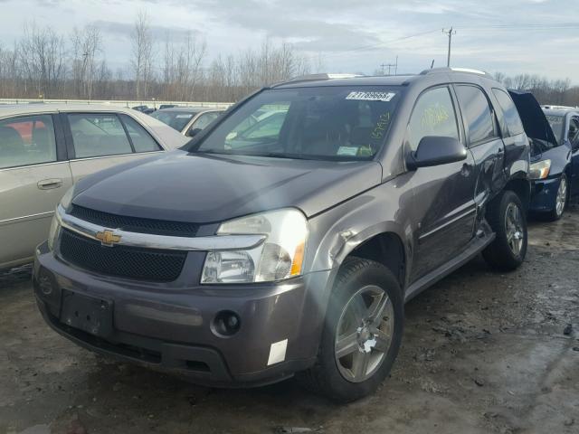 2CNDL73F376243283 - 2007 CHEVROLET EQUINOX LT SILVER photo 2