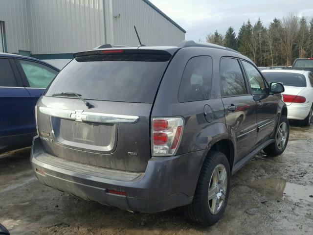 2CNDL73F376243283 - 2007 CHEVROLET EQUINOX LT SILVER photo 4