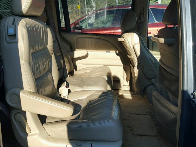 5FNRL38725B032006 - 2005 HONDA ODYSSEY EX GRAY photo 6