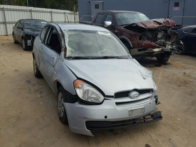 KMHCM3AC5AU169481 - 2010 HYUNDAI ACCENT BLU SILVER photo 1