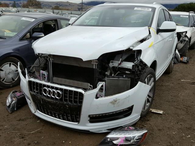 WA1LGAFE6FD001585 - 2015 AUDI Q7 PREMIUM WHITE photo 2