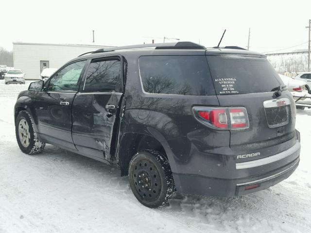 1GKKVPKD7FJ158796 - 2015 GMC ACADIA SLE GRAY photo 3