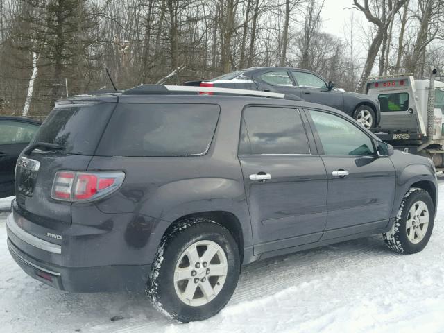 1GKKVPKD7FJ158796 - 2015 GMC ACADIA SLE GRAY photo 4