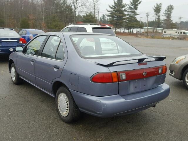 3N1AB41D8WL042423 - 1998 NISSAN SENTRA XE BLUE photo 3