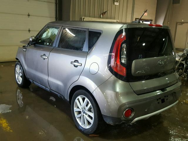 KNDJP3A51J7508515 - 2018 KIA SOUL + GRAY photo 3