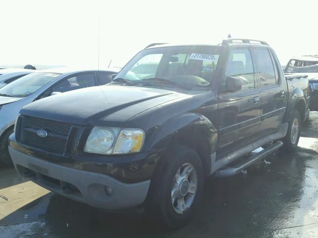1FMZU67E42UB29561 - 2002 FORD EXPLORER S BLACK photo 2
