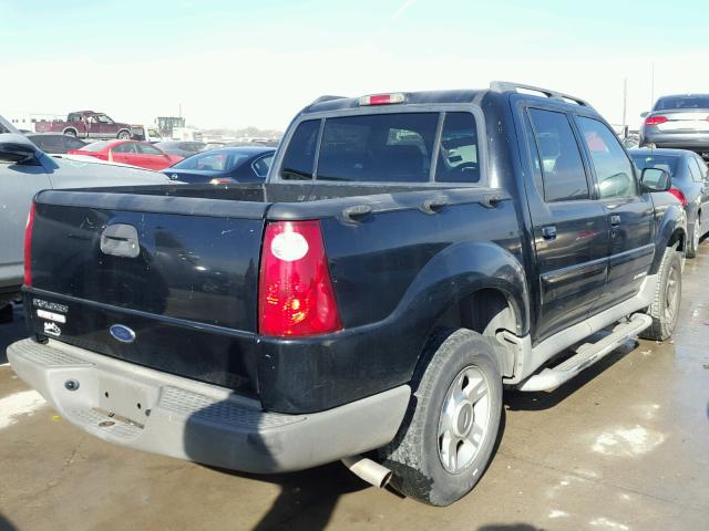 1FMZU67E42UB29561 - 2002 FORD EXPLORER S BLACK photo 4