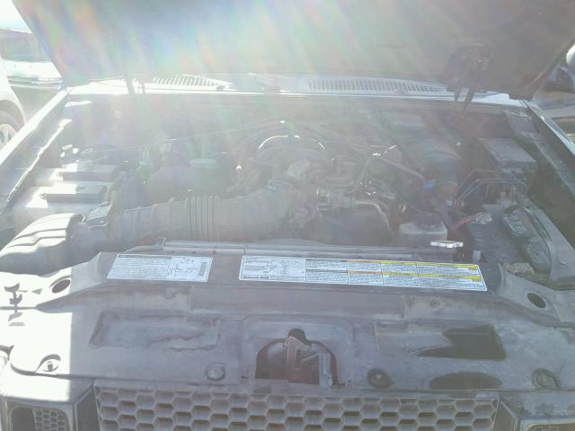 1FMZU67E42UB29561 - 2002 FORD EXPLORER S BLACK photo 7