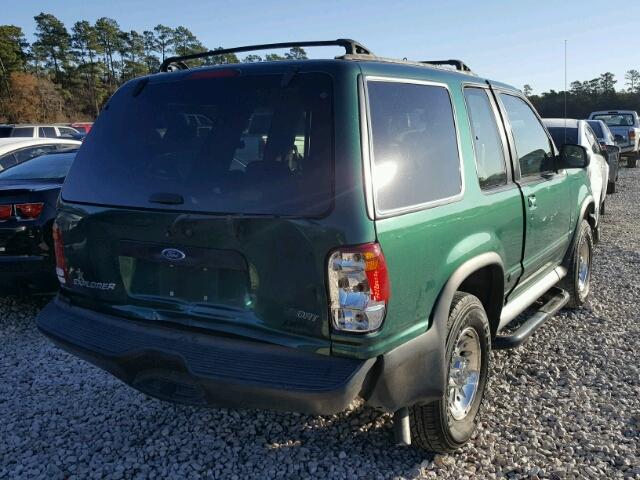 1FMYU22EXXUB51115 - 1999 FORD EXPLORER GREEN photo 4