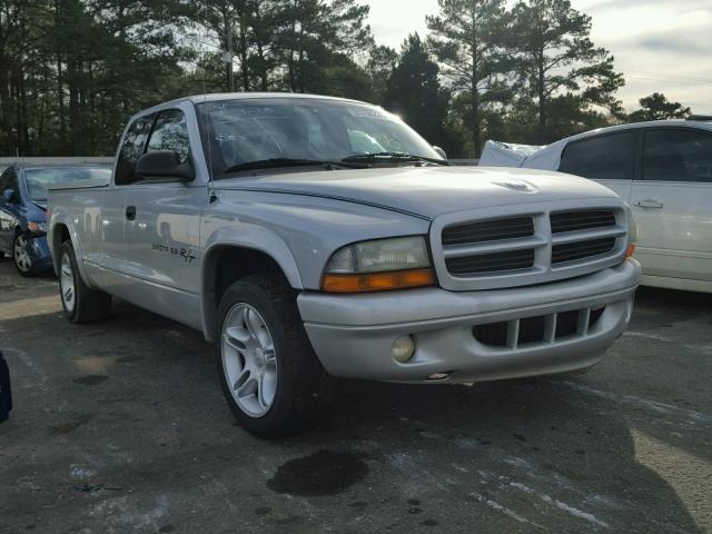 1B7GL22Z91S259699 - 2001 DODGE DAKOTA SILVER photo 1