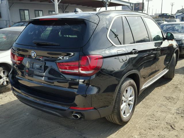 5UXKR2C51F0H39082 - 2015 BMW X5 SDRIVE3 BLACK photo 4