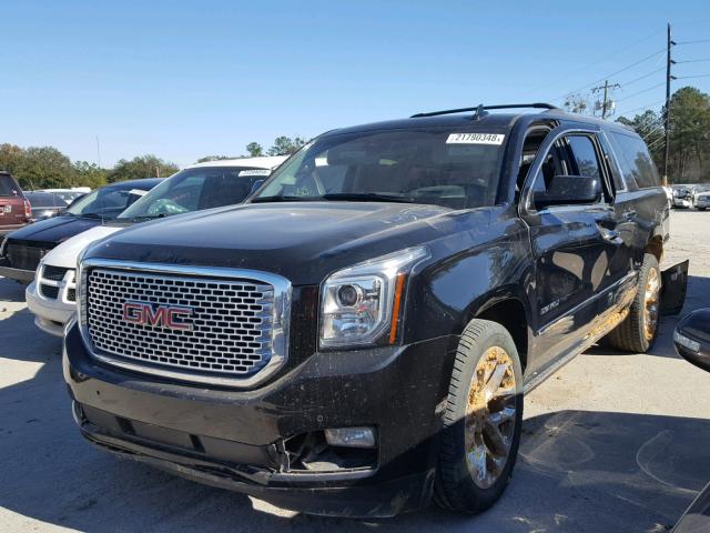 1GKS1HKJ0GR102712 - 2016 GMC YUKON XL D BLACK photo 2