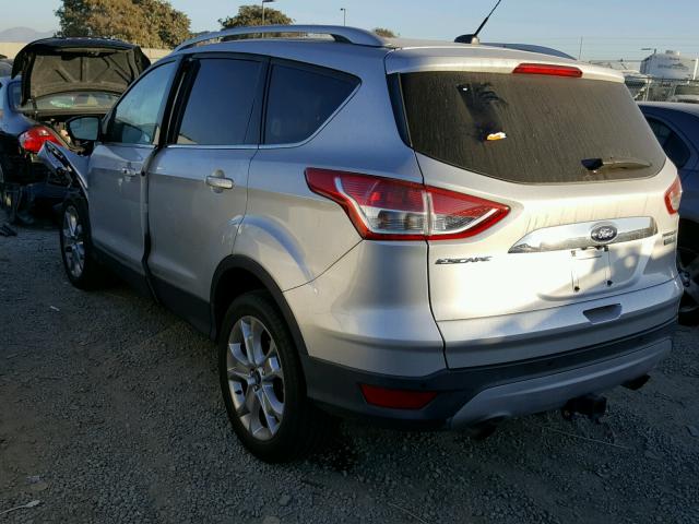 1FMCU0J96EUE41271 - 2014 FORD ESCAPE TIT SILVER photo 3