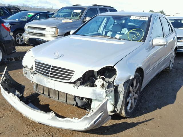 WDBRF40JX3F401111 - 2003 MERCEDES-BENZ C 230K SPO SILVER photo 2