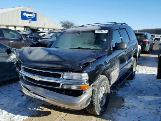 1GNEK13T8YJ118239 - 2000 CHEVROLET TAHOE K150 BLACK photo 2