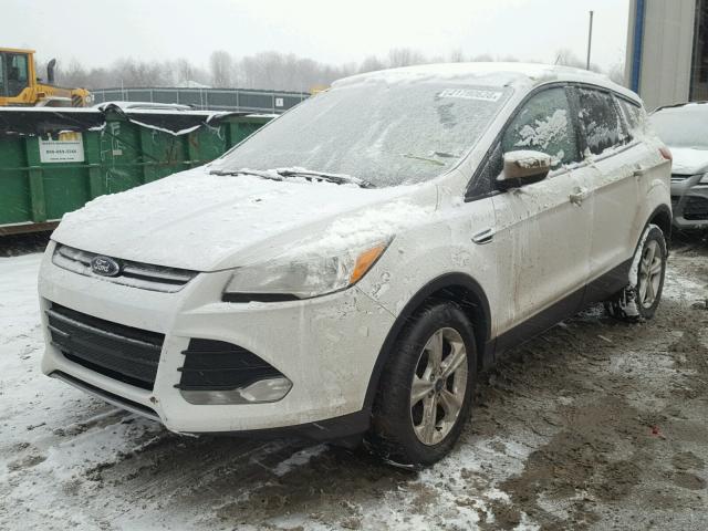 1FMCU9GX3EUB21271 - 2014 FORD ESCAPE SE WHITE photo 2