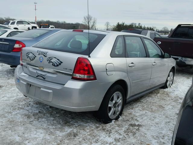 1G1ZT62865F192879 - 2005 CHEVROLET MALIBU MAX SILVER photo 4