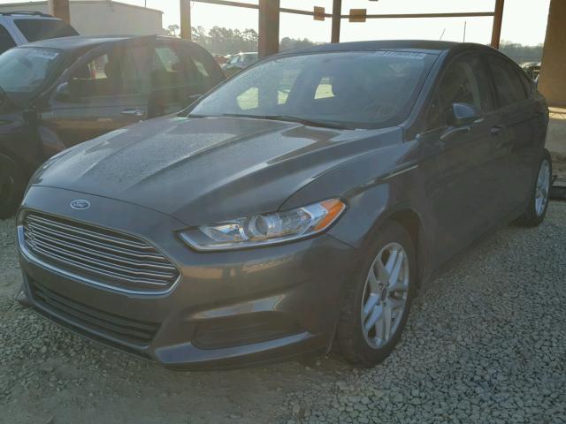 3FA6P0HD4FR274264 - 2015 FORD FUSION SE GRAY photo 2