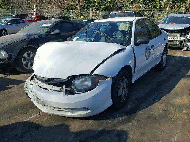 1G1JC52F947283742 - 2004 CHEVROLET CAVALIER WHITE photo 2