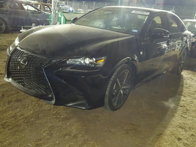 JTHBZ1BL3HA010506 - 2017 LEXUS GS 350 BLACK photo 2