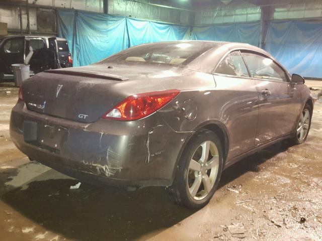 1G2ZH35N974131067 - 2007 PONTIAC G6 GT GRAY photo 4