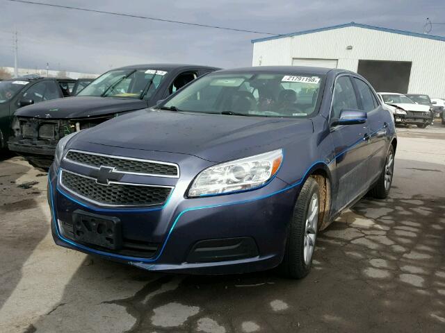 1G11C5SA3DF284914 - 2013 CHEVROLET MALIBU 1LT BLUE photo 2