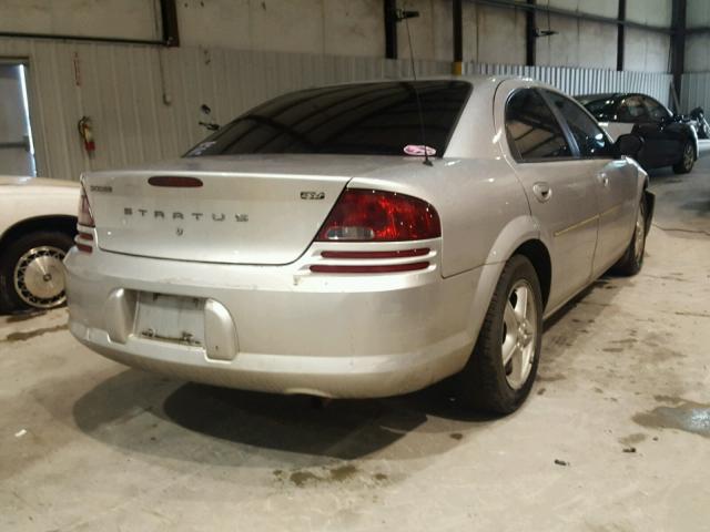 1B3EL46X66N245956 - 2006 DODGE STRATUS SX SILVER photo 4