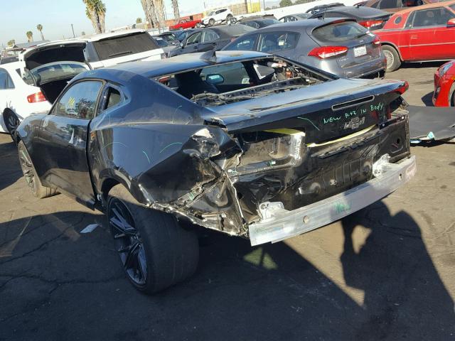 1G1FJ1R60J0112683 - 2018 CHEVROLET CAMARO ZL1 黑色 照片 3