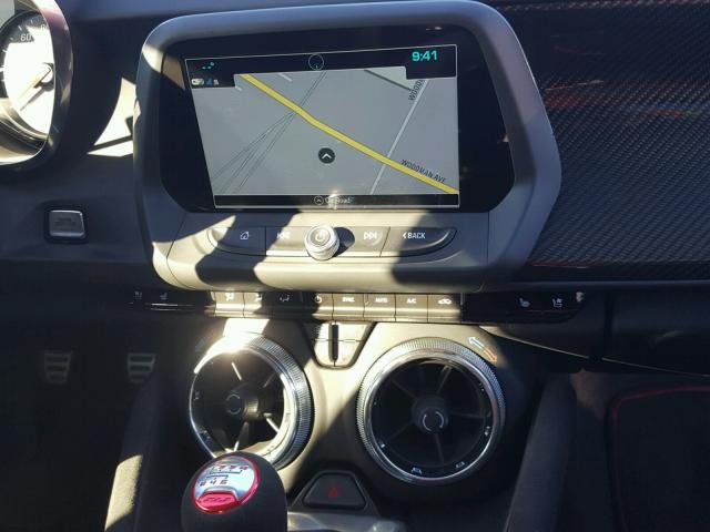 1G1FJ1R60J0112683 - 2018 CHEVROLET CAMARO ZL1 黑色 照片 9