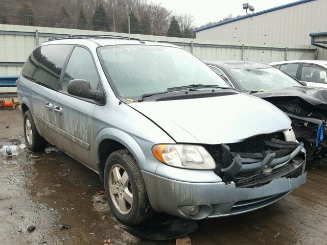 2D4GP44L56R852447 - 2006 DODGE GRAND CARA BLUE photo 1